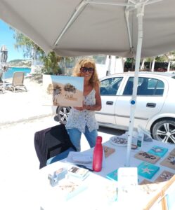 Laden Donkeys artwork purchased from my stall & display