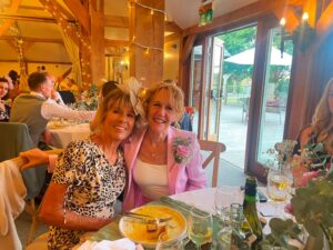 With my dear and close friend Caroline