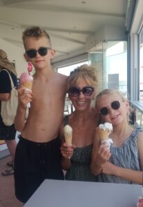 Ice creams all round.. from Mia - Gelato Italiano, Almyrida
