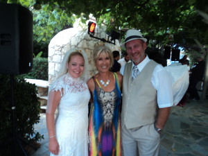 Posing with Jeff & Shanna, the happy couple