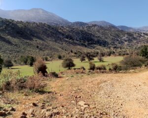 On David's walk - The Volthones Plateau above Vafes