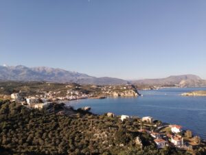 View from my balcony every day since I returned to Crete!