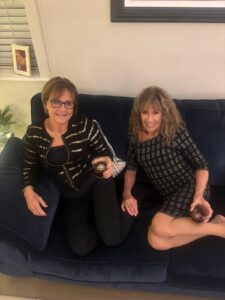 Karen & I having a nightcap after the Golf Club Dinner and Dance