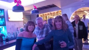 At the New Years' Eve Party in Vangeli's