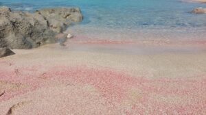 The Pink Sand at Falassarna is as stunning as it is at Elafonisi